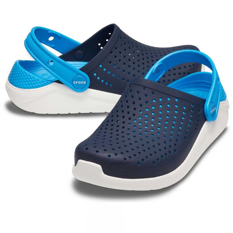 Crocs Kids LiteRide Clog Navy/White UK 11 EUR 28-29 US C11 (205964-462)